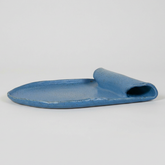 The Folded Platter | Blue Matte Edition