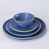 Dinnerware Set | Blue Matte Edition