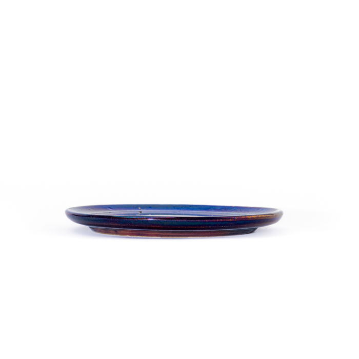 Small Plate | Blue Fusion
Handcrafted stoneware small plate with rustic texture, ideal for appetizers or desserts