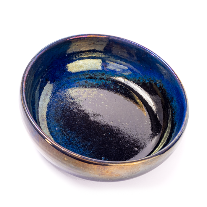 Salad Bowl | Blue Fusion
Handcrafted stoneware salad bowl with textured surface and artisanal design
