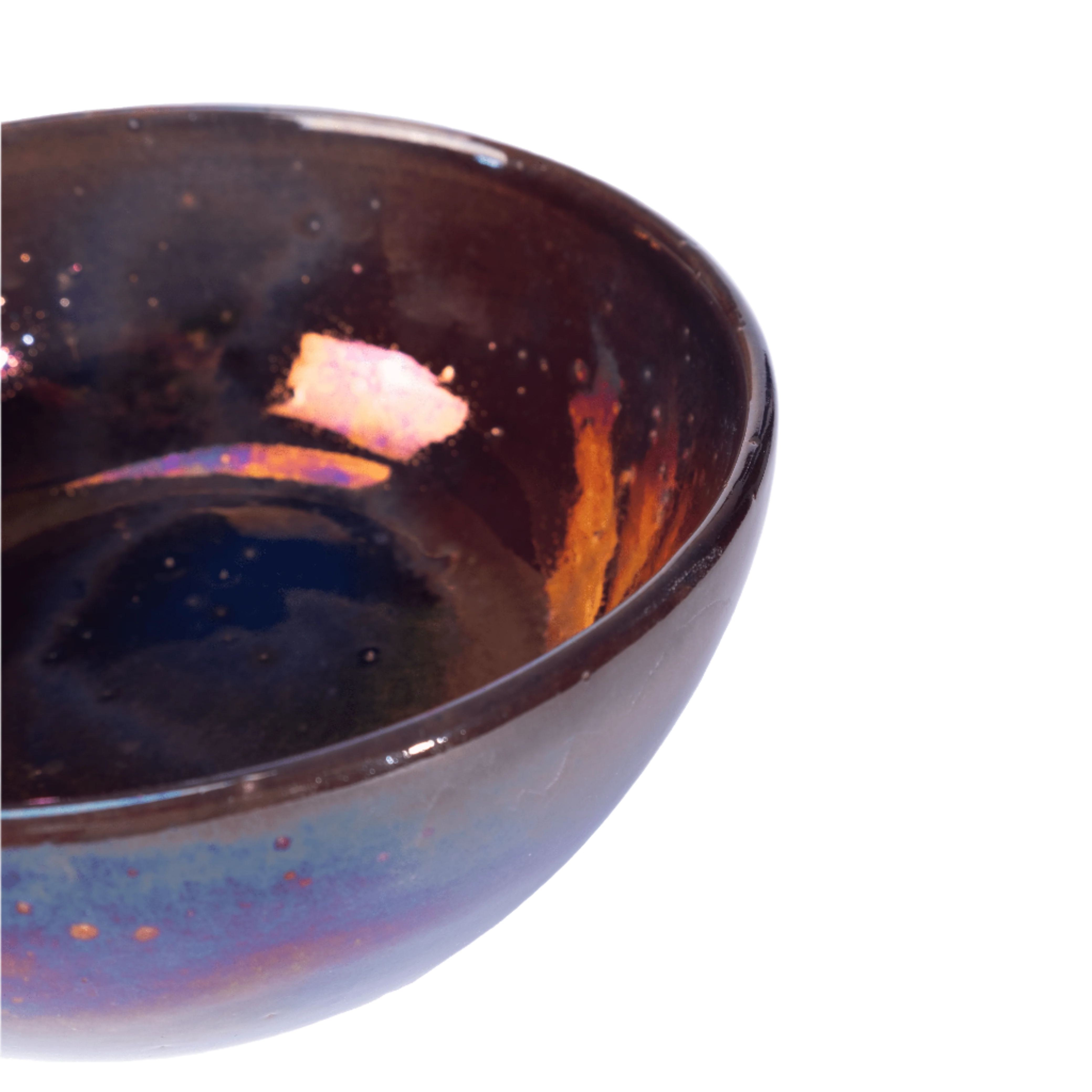 Large handcrafted stoneware serving bowl with textured surface and artisanal design