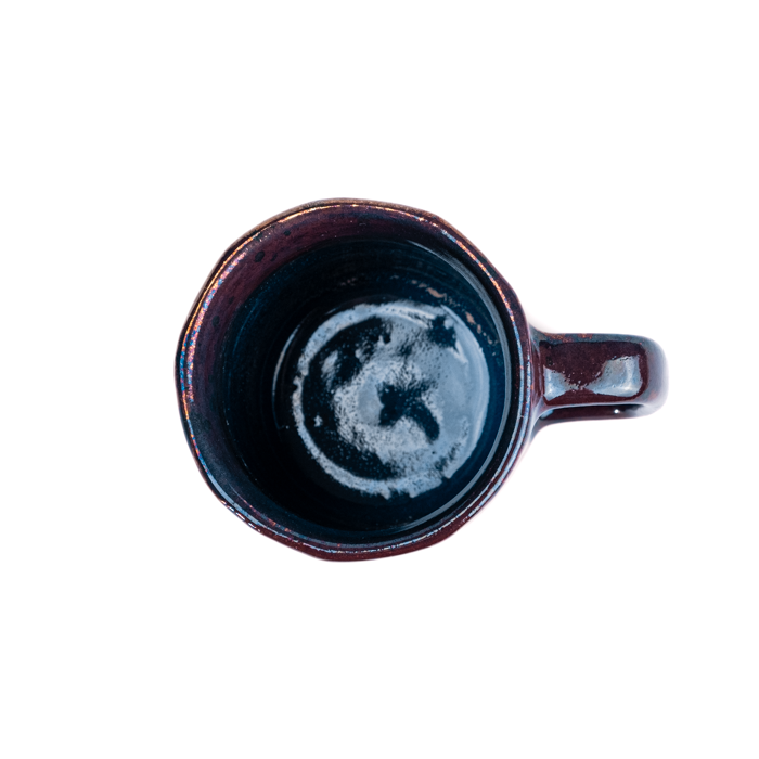 Magic Lake Mug | Blue Fusion
Magic Lake Mug with shiny handcrafted stoneware finish and unique cool-edged design