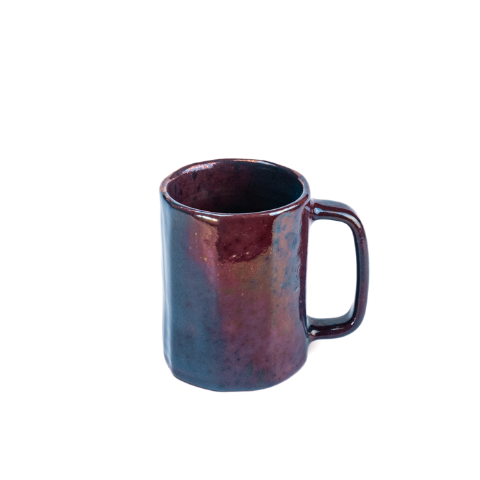 Magic Lake Mug | Blue Fusion
Magic Lake Mug with shiny handcrafted stoneware finish and unique cool-edged design