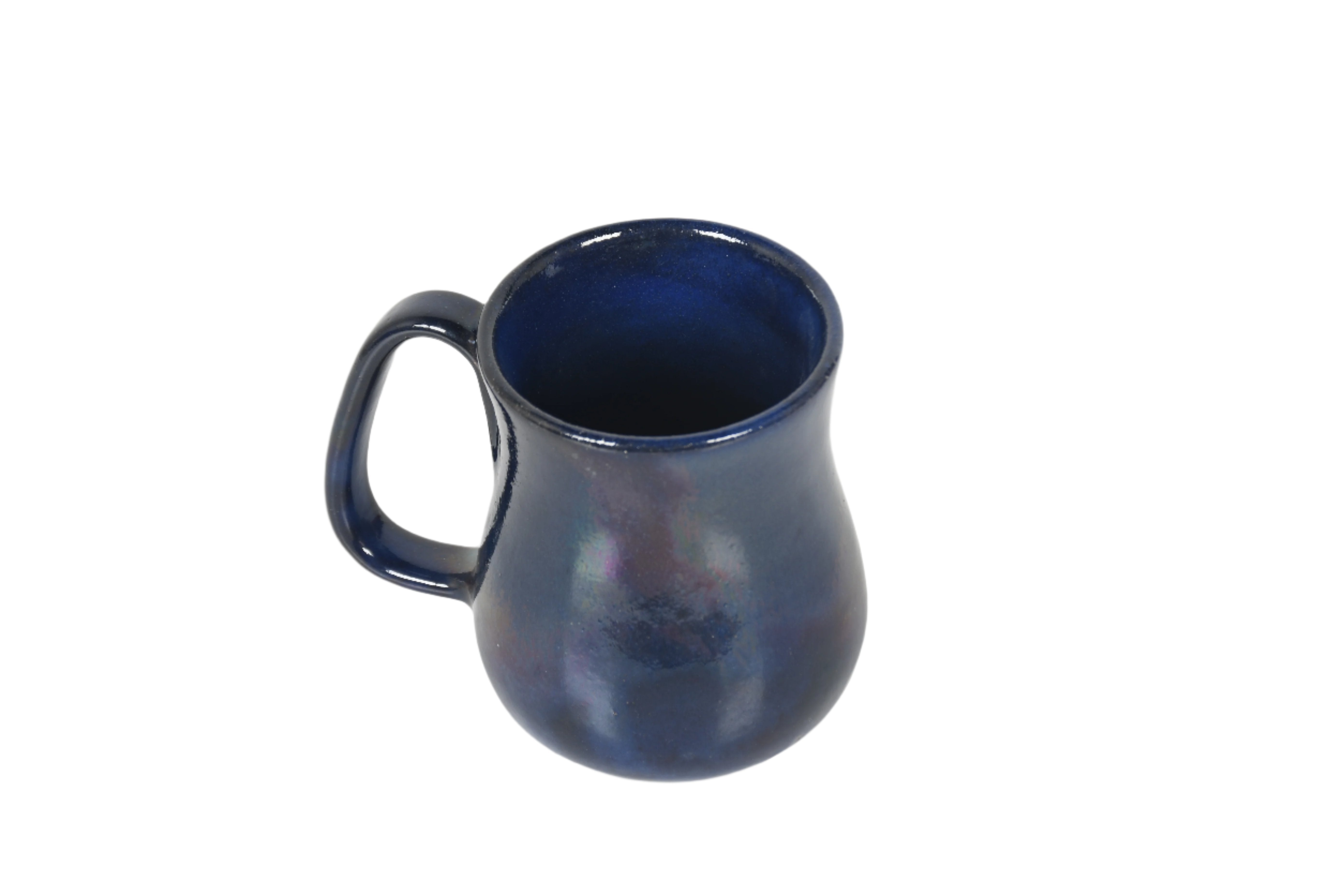 Mira Mug | Blue Fusion
Mira Mug in Blue Fusion with handcrafted stoneware and iridescent blue glaze