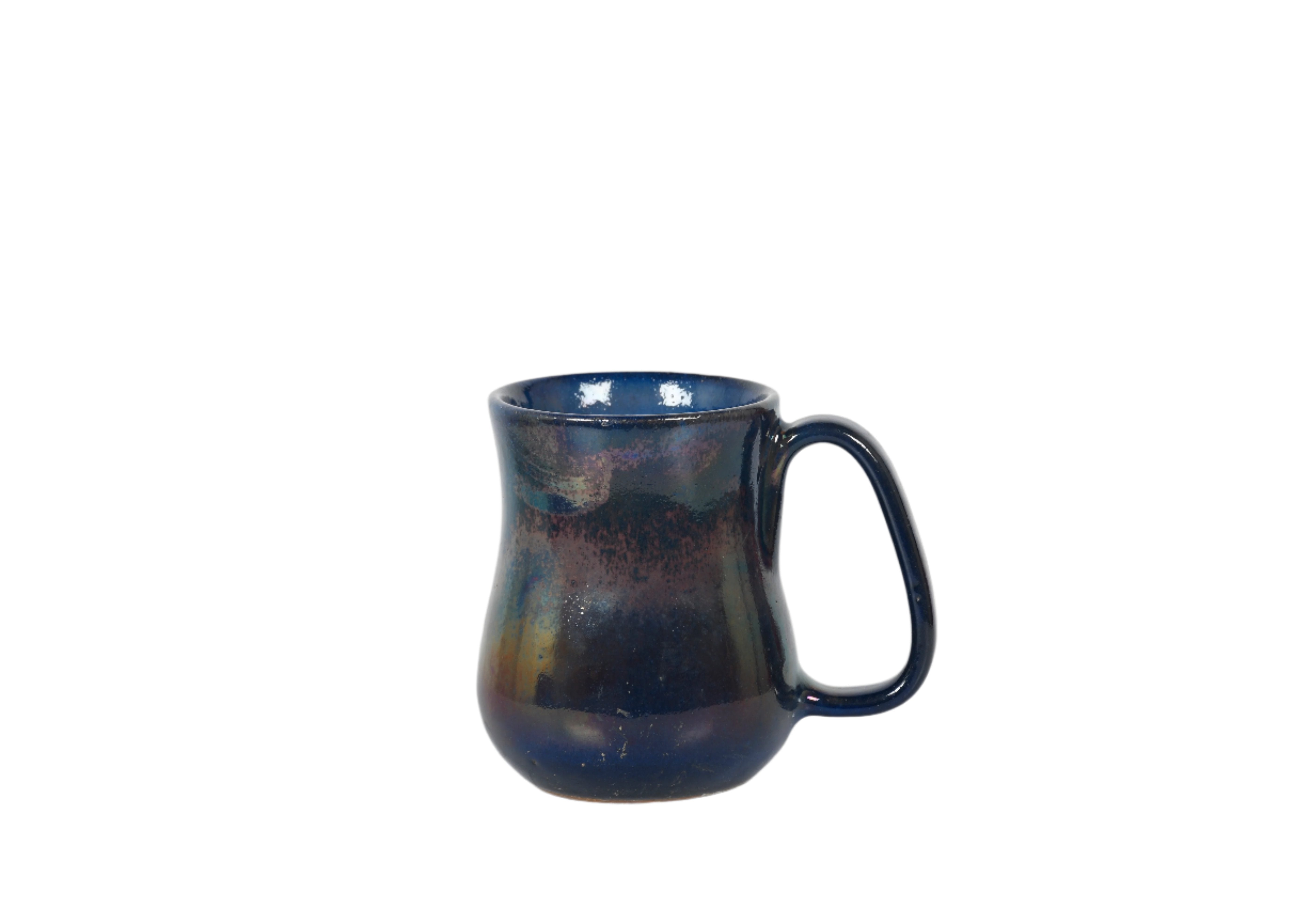 Mira Mug | Blue Fusion
Mira Mug in Blue Fusion with handcrafted stoneware and iridescent blue glaze