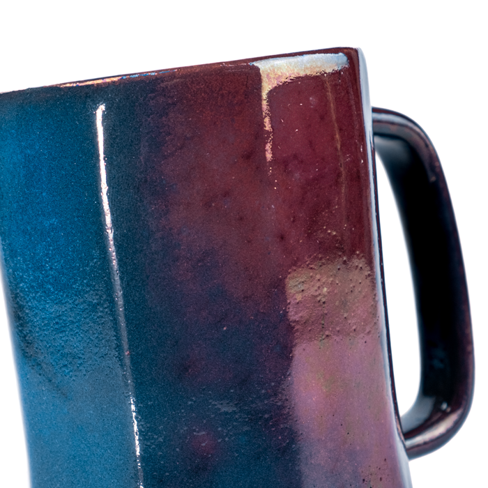 Magic Lake Mug | Blue Fusion
Magic Lake Mug with shiny handcrafted stoneware finish and unique cool-edged design