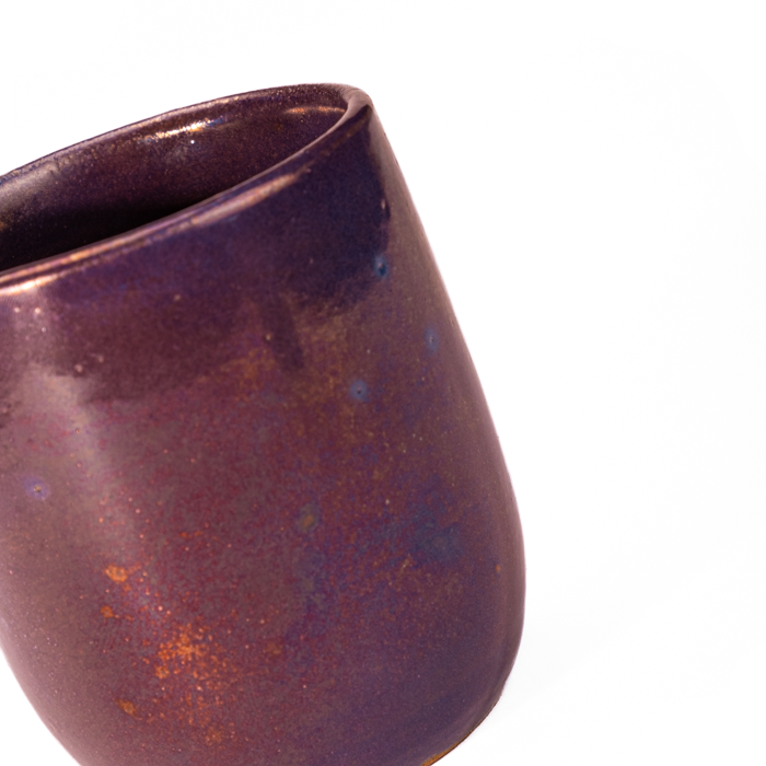 The Cool Cup | Blue Fusion
The Cool Cup handcrafted stoneware with colorful design for beverages