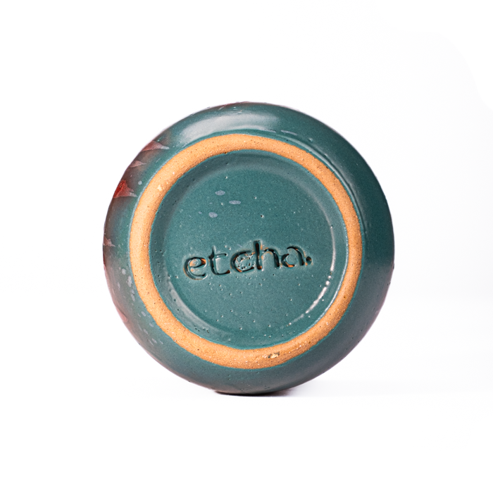 The Cool Cup | Green Fusion
The Cool Cup handcrafted stoneware with colorful design for beverages