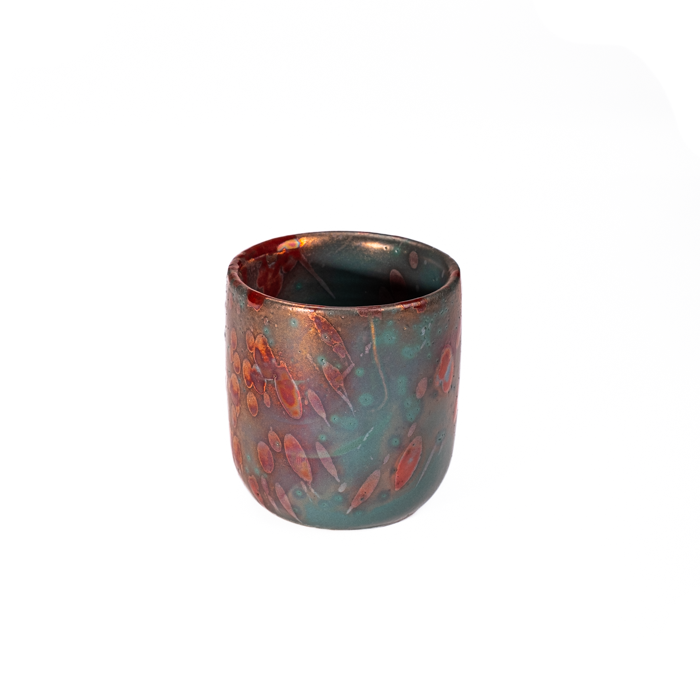 The Cool Cup | Green Fusion
he Cool Cup handcrafted stoneware with colorful design for beverages