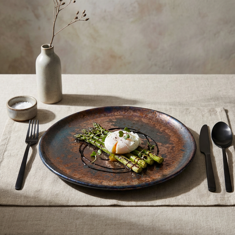 Medium Plate | Green Fusion