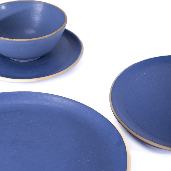 Dinnerware Set | Blue Matte Edition