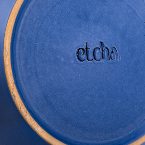 Large Serving Bowl | Blue Matte