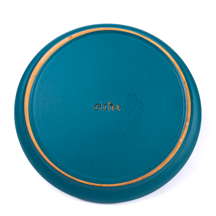 Green Matte Small Serving Plate