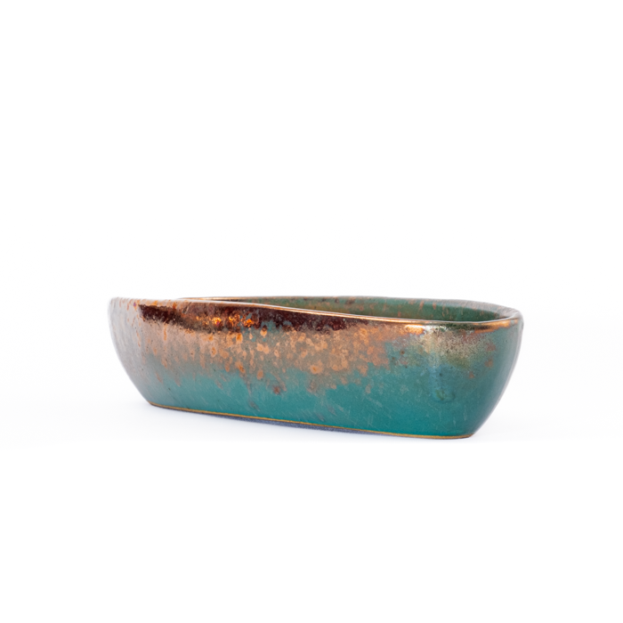 Oval Bowls I Green Fusion