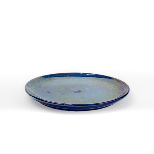 Medium Plate | Blue Fusion