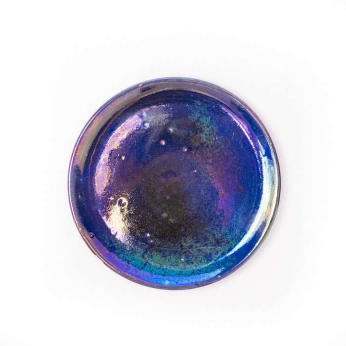 Small Plate | Blue Fusion
Handcrafted stoneware small plate with rustic texture, ideal for appetizers or desserts