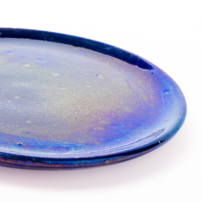 Small Plate | Blue Fusion
Handcrafted stoneware small plate with rustic texture, ideal for appetizers or desserts
