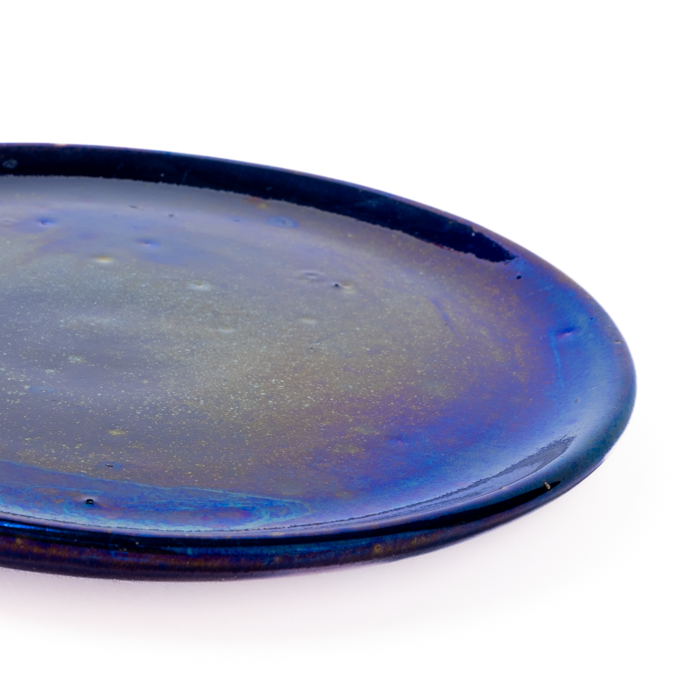 Small Plate | Blue Fusion
Handcrafted stoneware small plate with rustic texture, ideal for appetizers or desserts