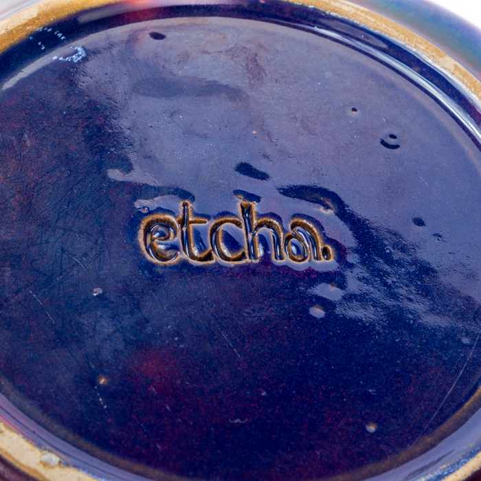 Small Plate | Blue Fusion
Handcrafted stoneware small plate with rustic texture, ideal for appetizers or desserts