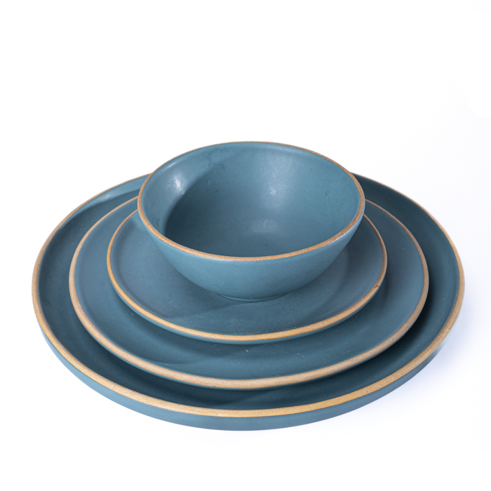 Dinnerware Set | Green Matte Edition