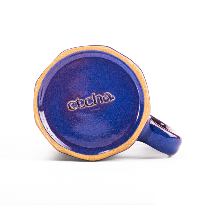 Magic Lake Mug | Blue Fusion
Magic Lake Mug with shiny handcrafted stoneware finish and unique cool-edged design