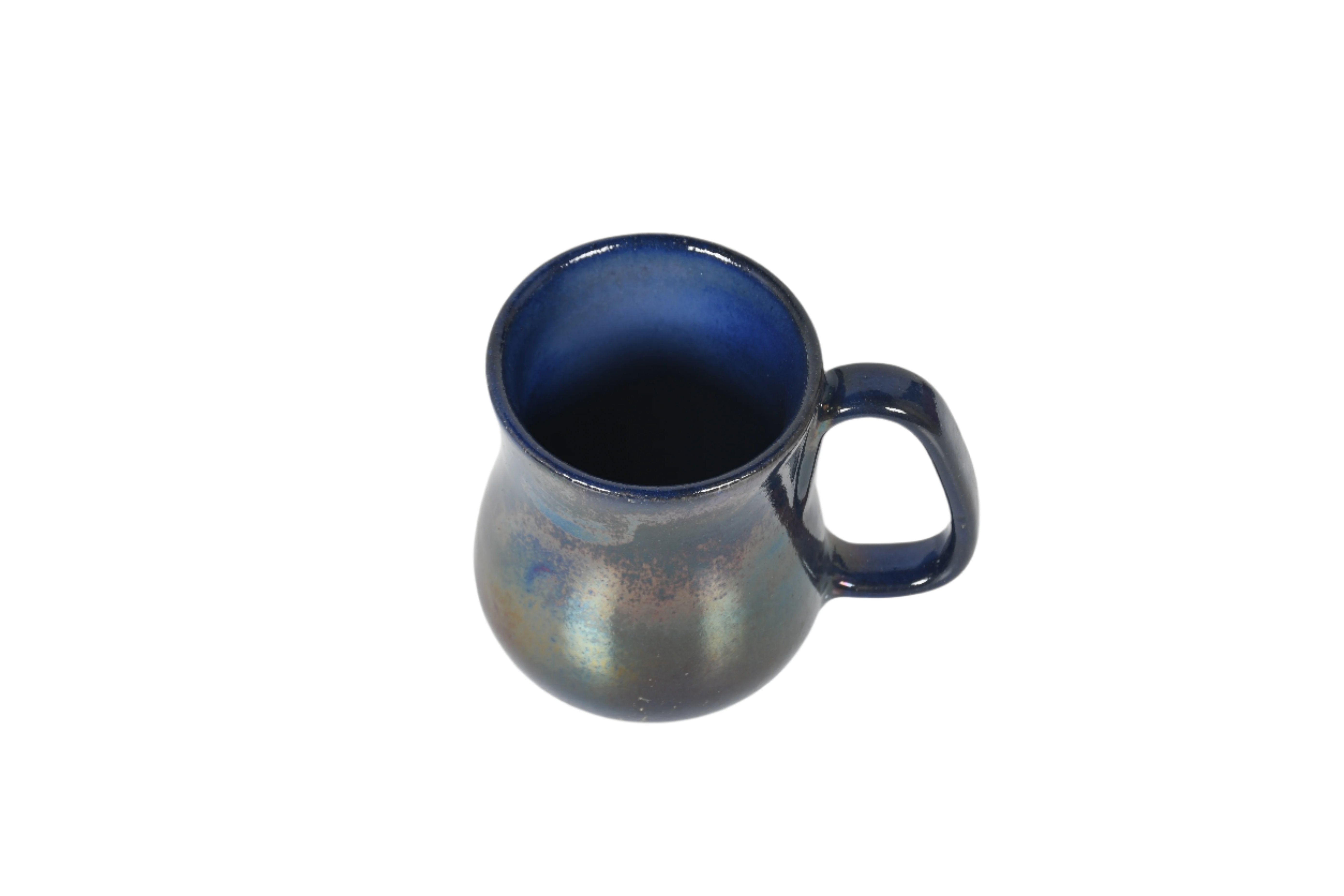 Mira Mug | Blue Fusion
Mira Mug in Blue Fusion with handcrafted stoneware and iridescent blue glaze