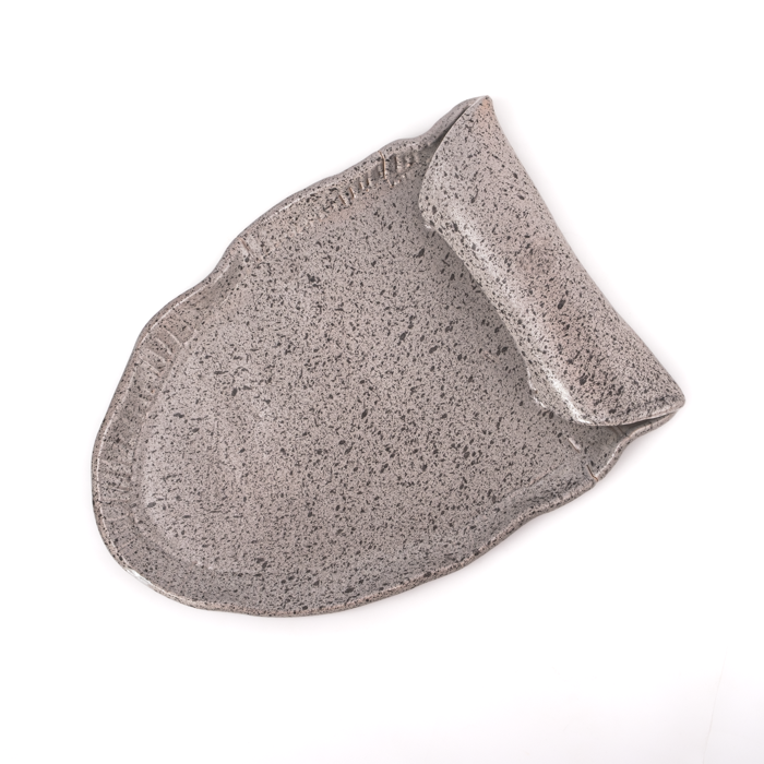 The Folded Platter | Graphite Edition