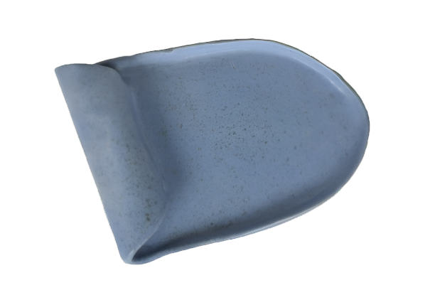 The Folded Platter | Blue Matte Edition