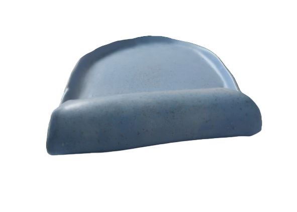 The Folded Platter | Blue Matte Edition