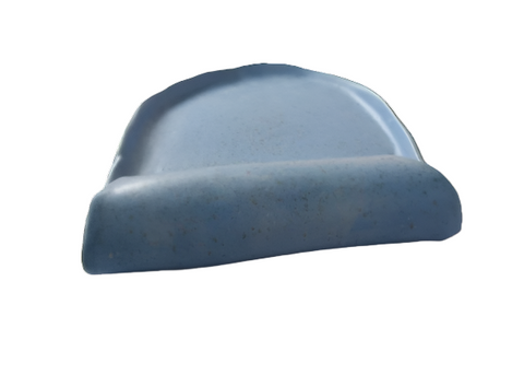 The Folded Platter | Blue Matte Edition