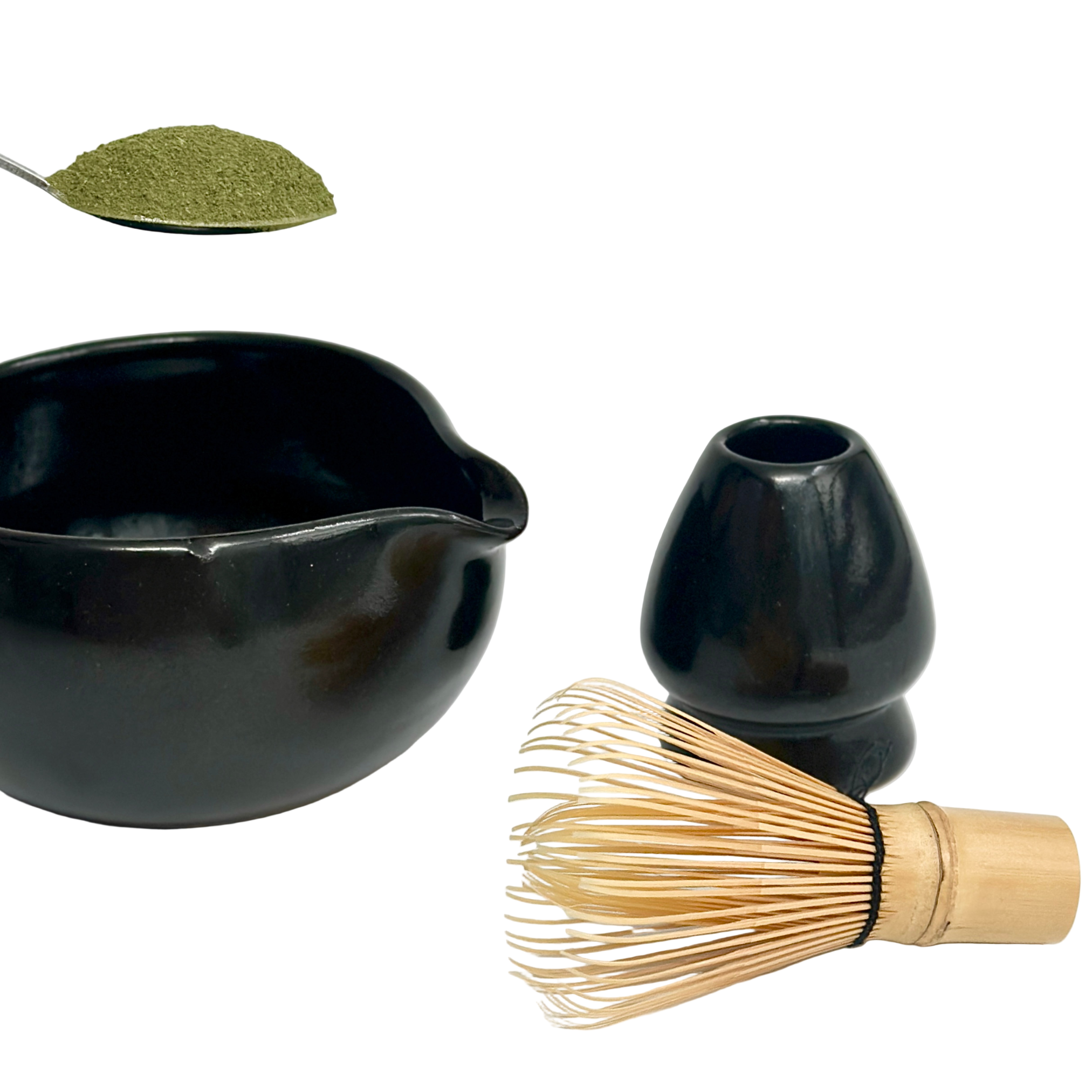 The Matcha Set | A curated trio of essentials for the mindful ritual of matcha. This set brings together tradition and design, blending form and function for a serene tea-making experience.