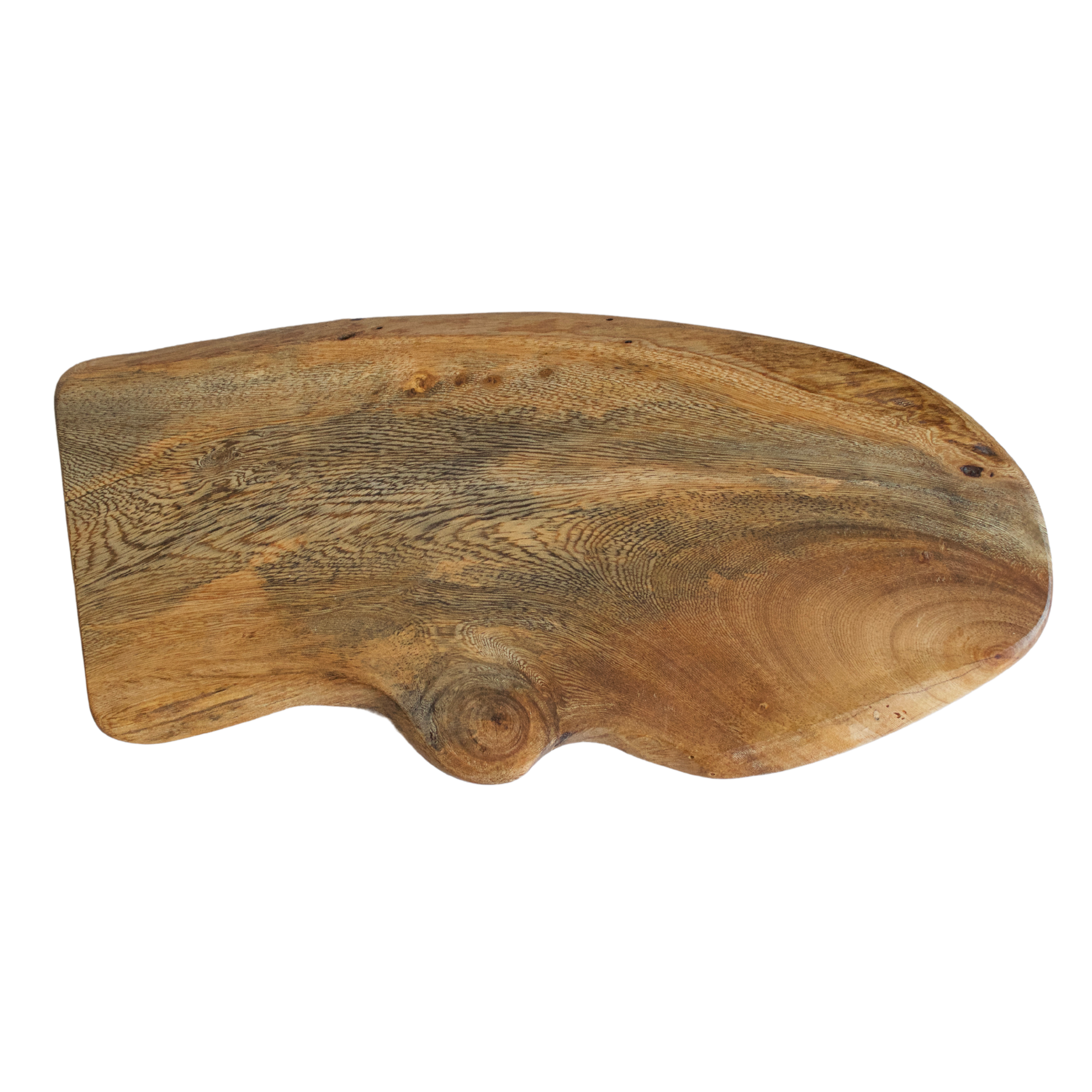Limited-edition handcrafted serving board with organic edges, ideal for charcuterie or small bites