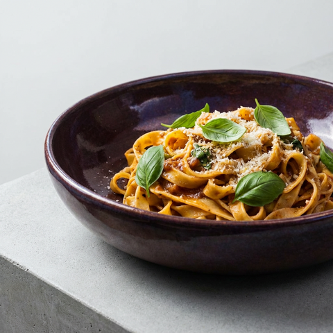 Small Pasta Plate | Blue Fusion