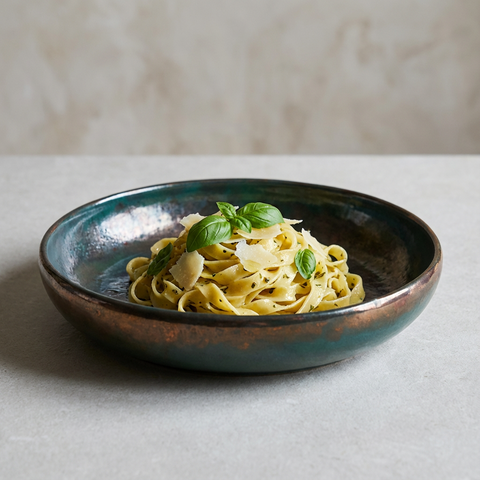 Large Pasta Plate | Green Fusion