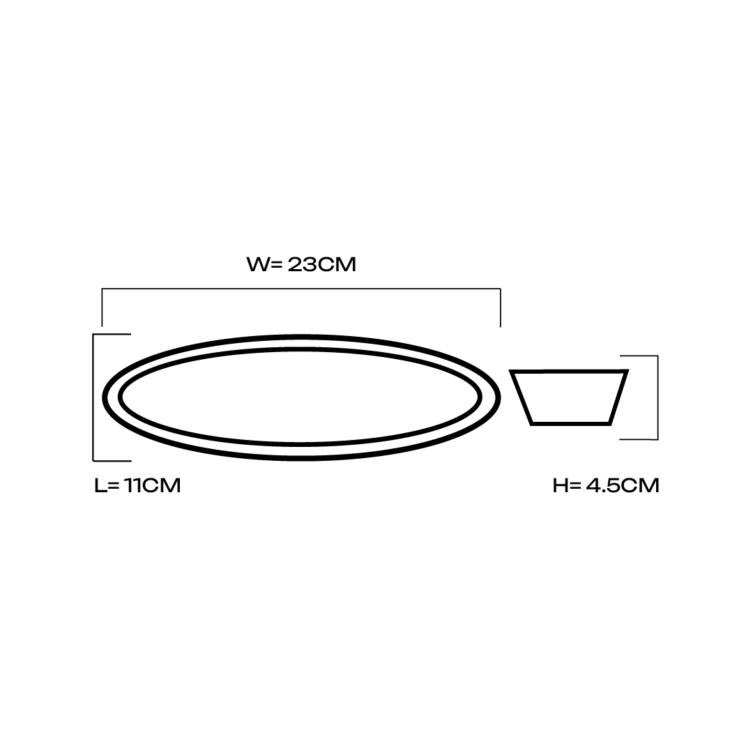 Oval Bowls | Green Fusion (2 Pieces)